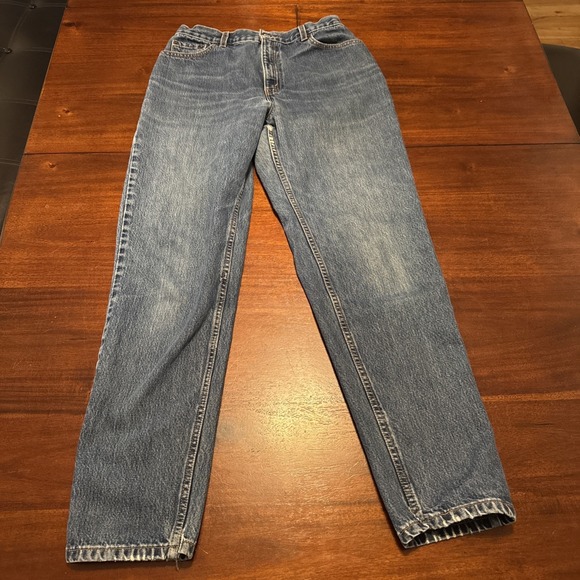 Vintage Levi's‎ 550 Relaxed Fit Jeans Women's 12 Tapered Leg USA Worn Look - Picture 1 of 12